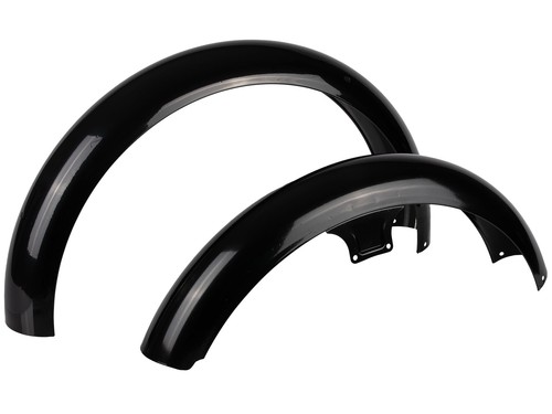 Set schwarze schutzbleche - -,