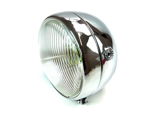 Scheinwerfer rund chrom